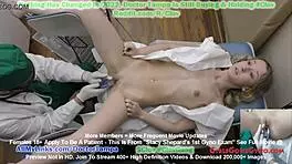 Clov Stacy Shepard's First Gyno Exam by Doctor Tampa Exposes 18-Year-Old Hottie at GirlsGoneGyno.com in Florida Hospital.