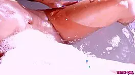 Wow, this blonde teen's body screams for anal fucking!