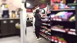 Stranger cums in pussy