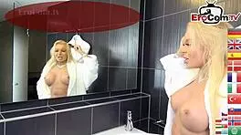 Small Natural Tits Bitch Fucks Big Cock in POV!