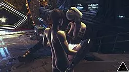 Honeyselect2 2B Nier Have Uncensored Anime Sex With Blowjob And Creampie!