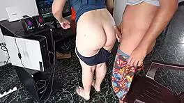 Intense gamer sleepover where I take advantage of the petite latina teen's cute ass, almost getting caught.