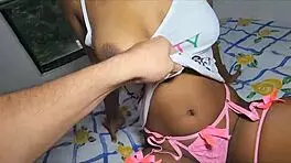 Tayler Fanny, perfect 18-year-old, teases with mouth and pussy.