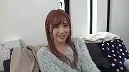 Japanese cabaret girl with killer body rides hard