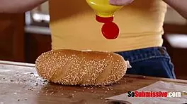 Teen Stevie Grey braces for rough bondage punishment time again