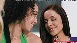 Let's make it work with vanna bardot, anna claire clouds, and alexis tae in a hardcore lesbian scene with blowjobs and big ass action