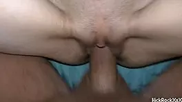 Cute Petite Skinny Teen Spreads Long Legs For Doggystyle On Bed