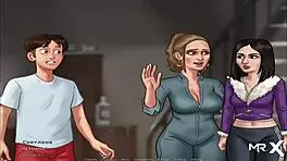 i’m obsessed with her anime hentai pussy in summertimesaga e4 45