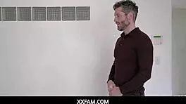 Hot Stepdaughter Wants Stepdad's Mature Meat