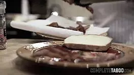 Skinny taboo teen get licked hard