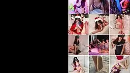 Latina bombshell masturbates outdoors on Instagram live with big tits exposed