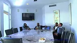 Interracial orgy with lesbians and bisexuals