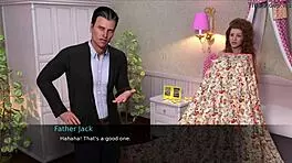 hey, that was close with father jack almost catching us 😅