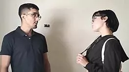 Kimiko visits a new room for rent and gets not forgiven