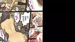 Oda Non Non's virgin slideshow turns into hardcore hentai sex with her asian pussy licked.