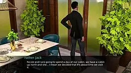 hey, that was close with father jack almost catching us 😅