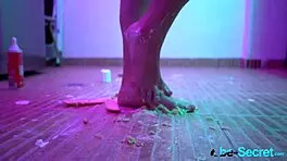 i know it's wrong to mix money and food, but this banana cake tasted amazing after my sexual encounter