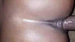 This amateur ebony teen is fucking and getting cumshot in unreleased compilation part 2