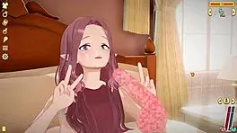 Cute teen girl with big tits bullied by pervert in hentai