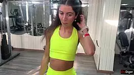 Trainer Offers Intense Gym Fuck With Katty After Taboo Blowjob Workout!