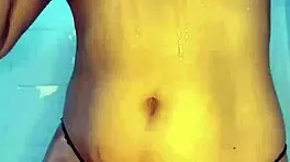 Beautiful brunette housewife SHOWS OFF her GOOD ASS, TITS, and AWESOME PUSSY in homemade solo