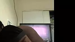 ebony takes doggystyle and swallows big black cumshot