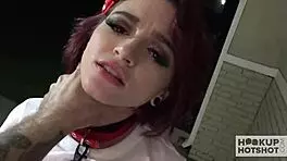 tiny redhead’s asshole wrecked by online hookup 😱