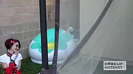 tiny redhead’s asshole wrecked by online hookup 😱