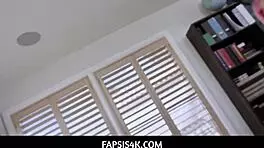 Diana Grace finds stepbrother's finger in her pussy