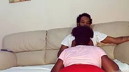 Cheating girlfriend sucks my dick while her boyfriend is away for the weekend.