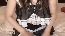 Get fucked with your feet in this japanese hentai costume scene!