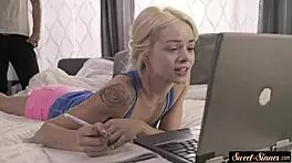 Stepdaughter Rubs Her Pussy While Cockriding in Wild Fantasy Scene. Craving More?