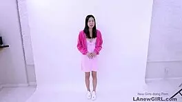 Cutest Teen Patiently Handles And Sucks Big Cock