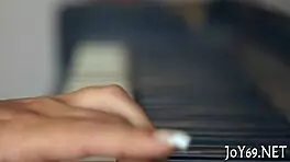 Pleasing legal age teen 18+ gal plays with a toy 😏 Softcore Masturbation Fingering Naked Small Tits Vagina Puffy Babe.