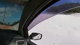 Rabuda and roludo in wild beach sex adventure with Fernanda Chocolate and Joao!