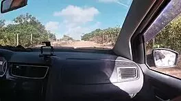 Rabuda and roludo in wild beach sex adventure with Fernanda Chocolate and Joao!