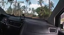 Rabuda and roludo in wild beach sex adventure with Fernanda Chocolate and Joao!