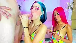 Jazmin and Candy, how do you handle that rough deepthroat?