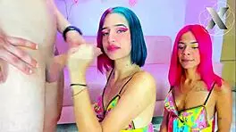 Jazmin and Candy, how do you handle that rough deepthroat?