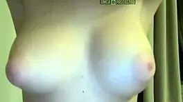 alessandra figures out how to shake her tits with slower moves