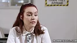 freya parker and her stepmom jewell marceau decide to have sneaky sex in the classroom.