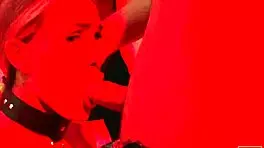 Damn, this dirty whore got face fucked by a monster cock! She took every rough thrust and cum in mouth. 😈