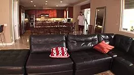 Audrianna Angel Deepthroats Her Step Brother's Big Cock!