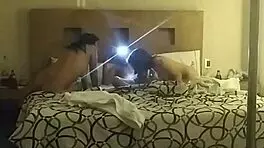 Trio in Tlahuac hotel with Mexican teens riding and cowgirl action