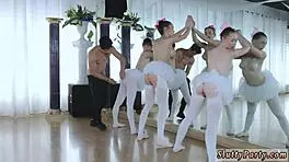 petite teen 18+ handjob skills shine as we aimed to master splits