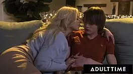 Yo, check Adult Time with PAWG Stepmom Spencer Scott giving up her milf pussy! 😍