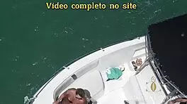 Dando o cu right in front of the captain. Man, that huge cock stretched my tight ass good!