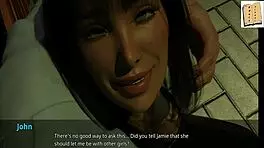 Can john carry all three girls in wvm 39?