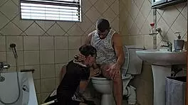 French Maid Chokes On Cock For Cumshot