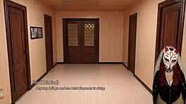 gamer girl plays steamy porn game in latex outdoors